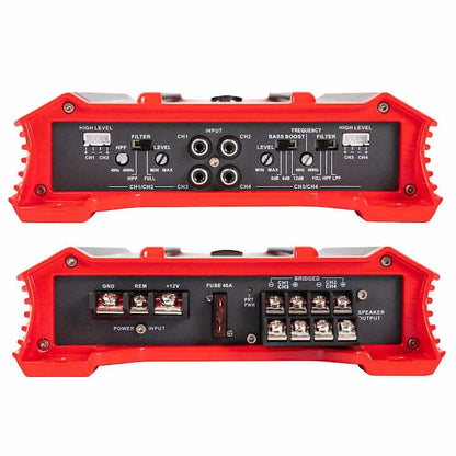 Crunch GP15004 4 Channel Amplifier for Universal Vehicles (1500 Watts)