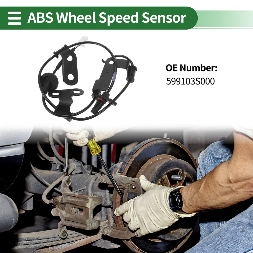 ABS Wheel Speed Sensor Replacement Left Rear for Hyundai Sonata (2005–2014)