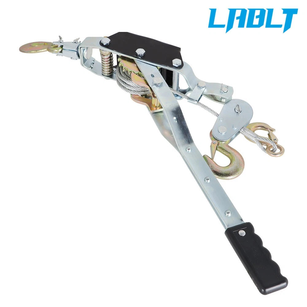 4 Ton Dual Gear Power Puller for (21 in Handle, 3 Hooks)
