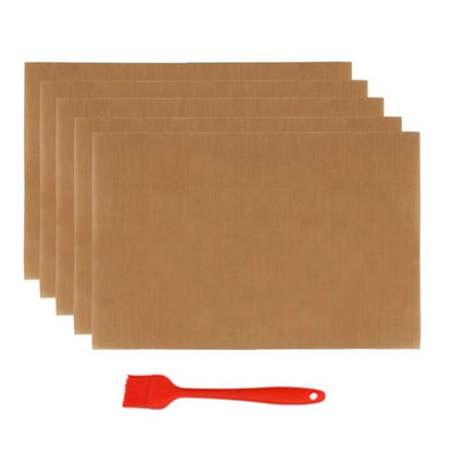 Grill Mat for Outdoor Cooking - Dishwasher Safe Non-Stick