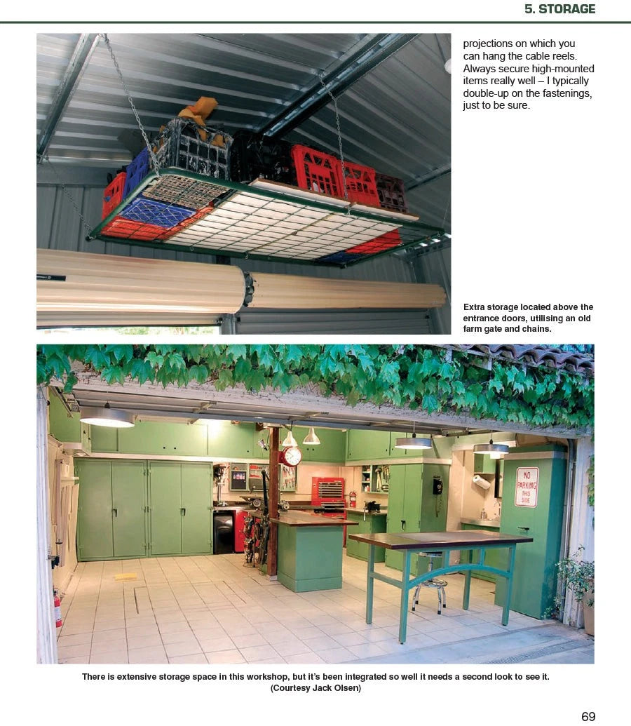 Home Car Workshop Facilities & Tools Guide Book