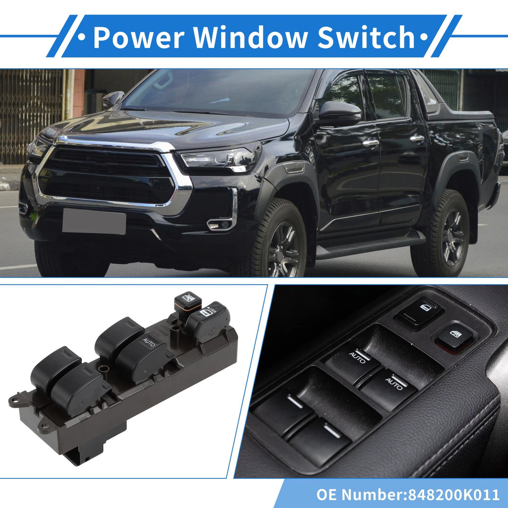 Front Right Power Window Switch for Toyota Hilux 2005 (848200K011)