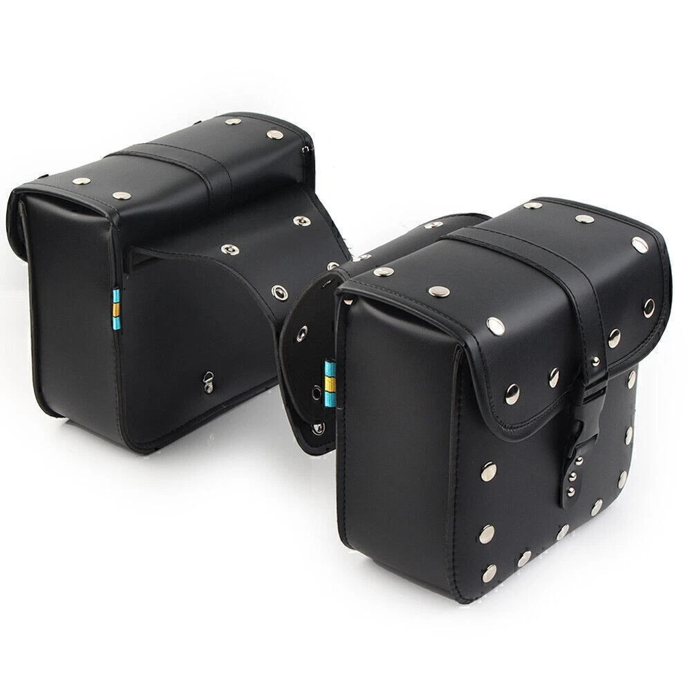 2X Motorcycle Saddle Bags for Universal Fit (Fork Tool Pouch)
