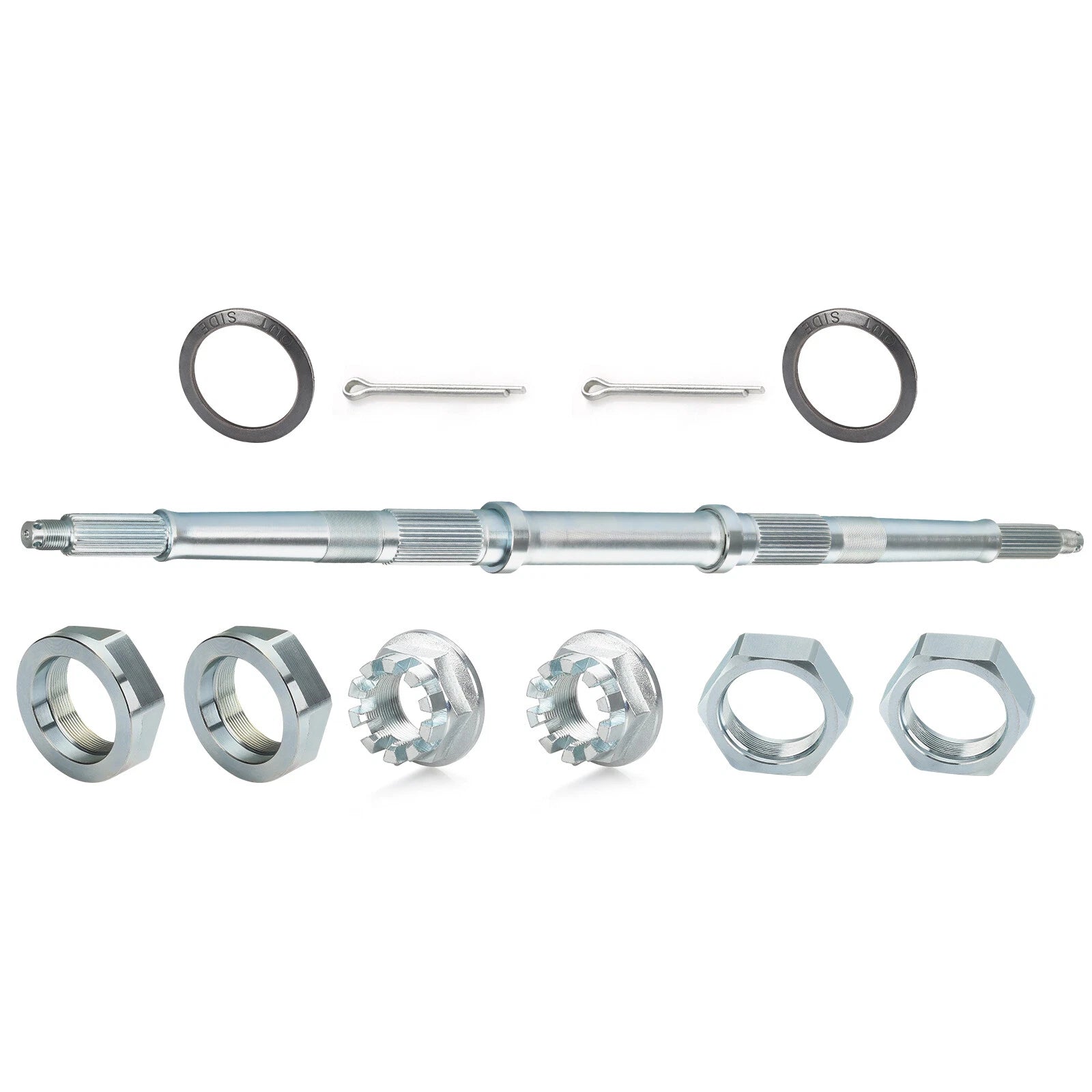 Rear Wheel Axle Shaft Kit w/ Nut for Honda Fourtrax 300 (1993–2000)