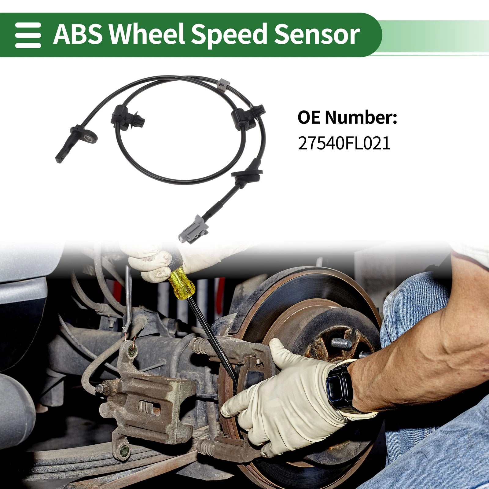 ABS Wheel Speed Sensor Replacement for Subaru Forester (2009–2018)