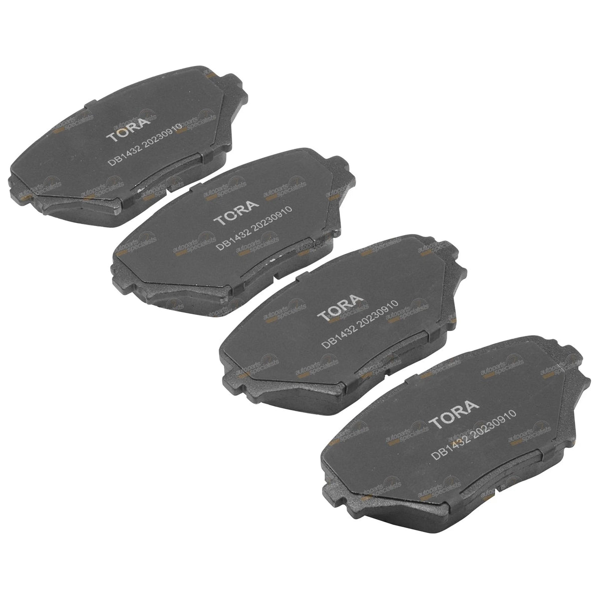 Front Disc Brake Pads Set for Toyota RAV4 4x4 (2000–2005) ACA20 ACA21 ACA22 ACA23