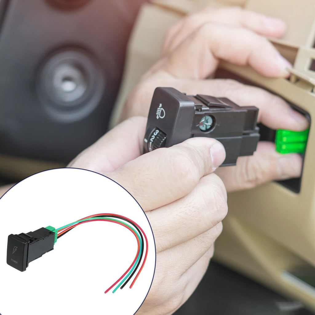 Power Push Button Switch Set for Toyota Land Cruiser 4Runner RAV4 (2005–2020)