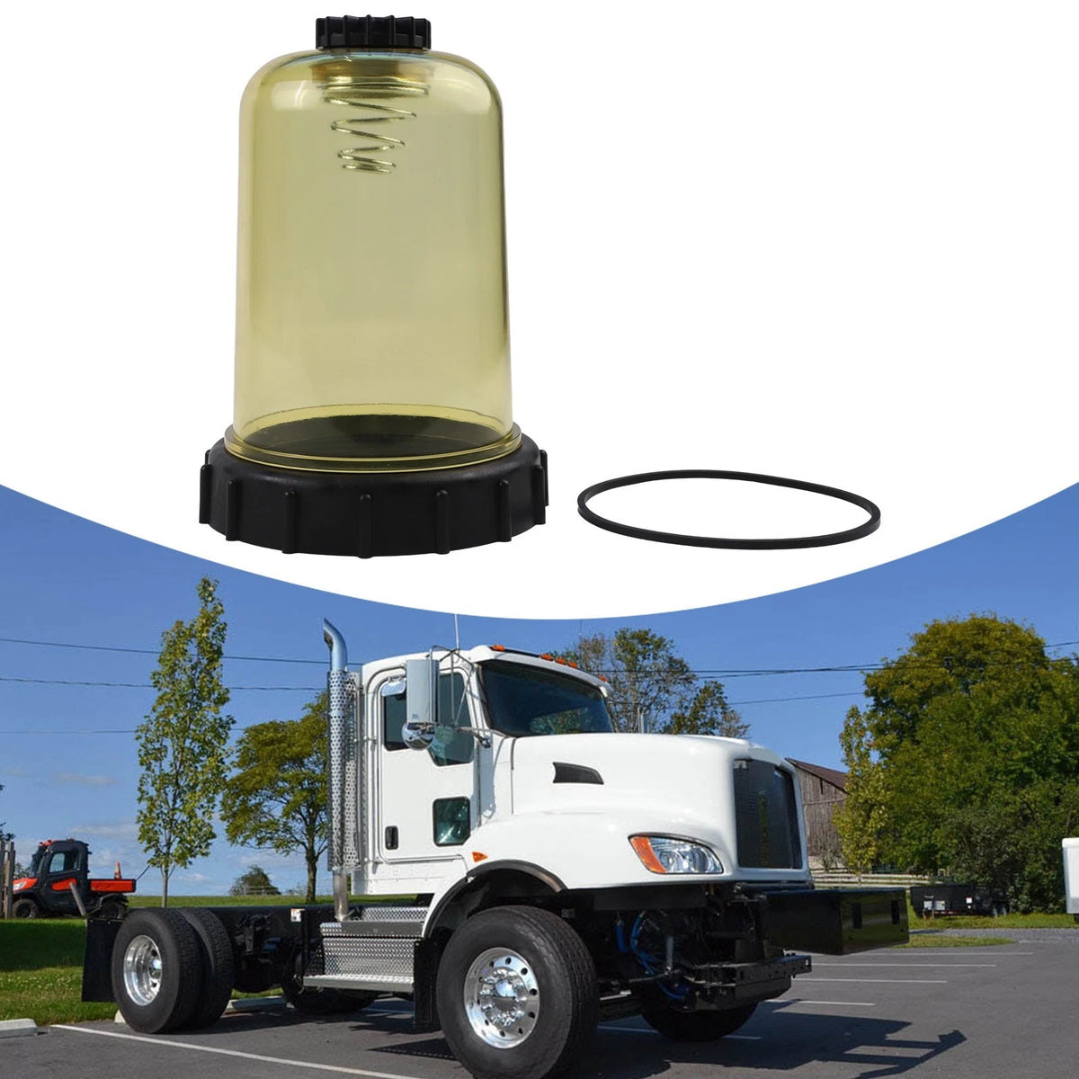 Fuel Filter Cover Kit for Davco For Commins Without Compromise 572 90310K