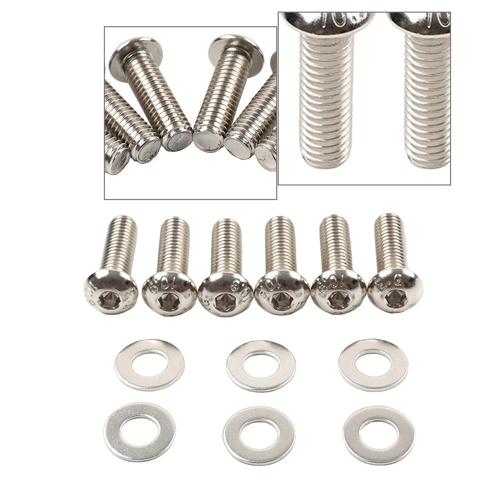 Rear Mudguard Strut Bolt Hardware Kit for Harley Heritage Softail Classic (2000–2011)