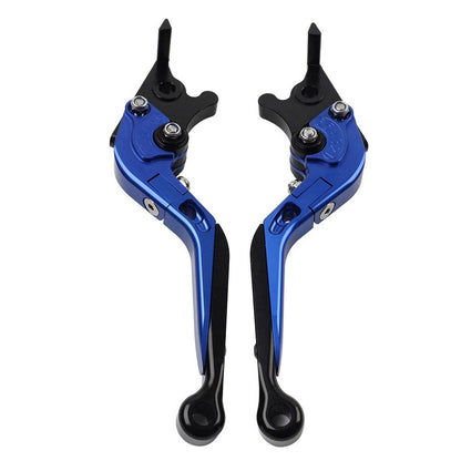 Folding Extendable Brake Clutch Levers for Honda Forza 250 300 (2010–2020) Blue