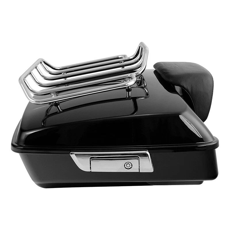 Chopped Trunk Backrest Mount Rack for Harley Touring (2014–2025)