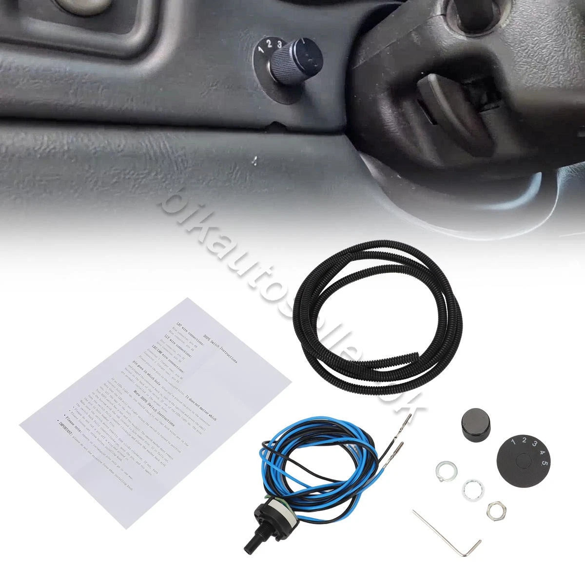SOTF Switch for Chevy GMC Sierra (2001–2004) 5-Position Selector Switch