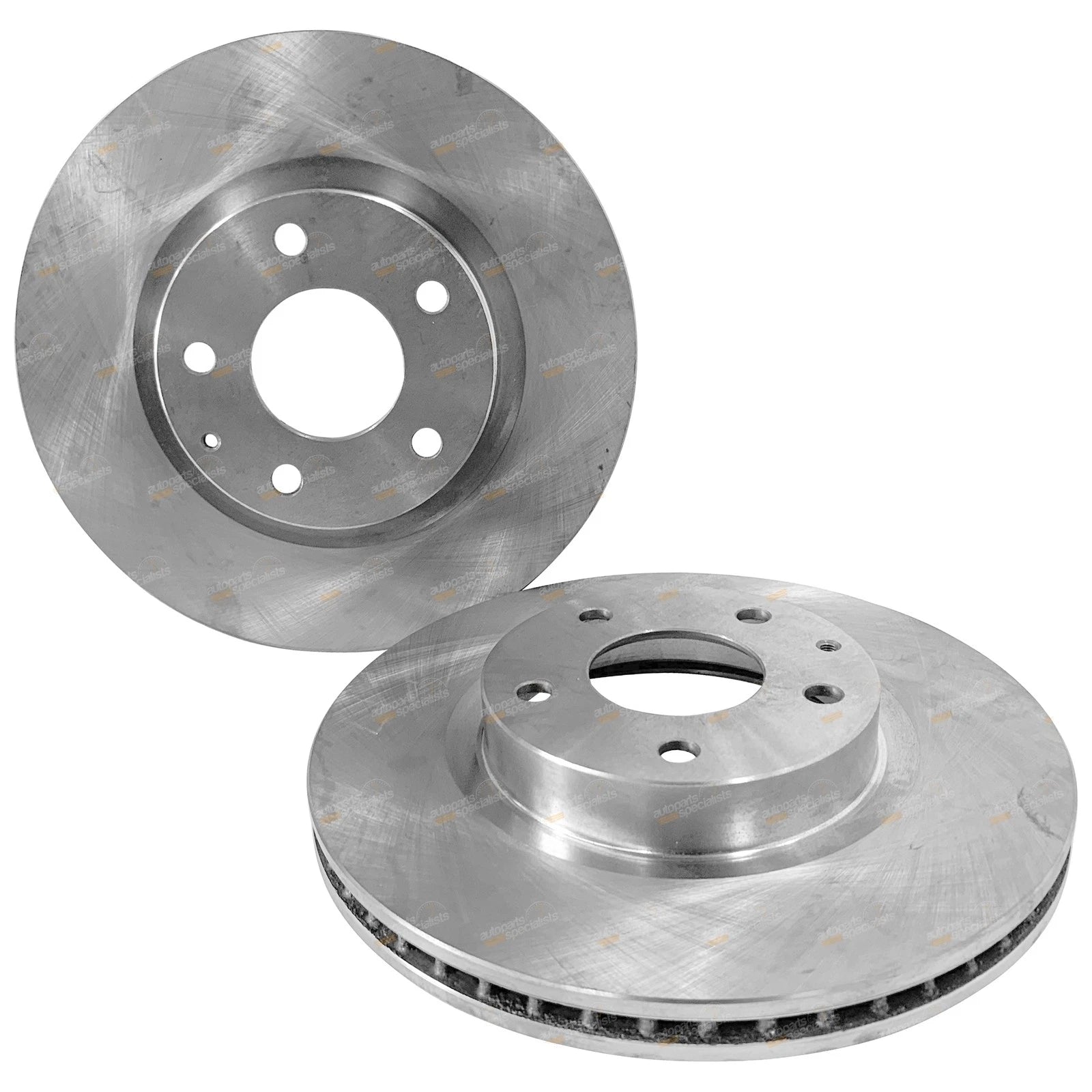 2 Front Disc Brake Rotors for Mazda 3 (2014–2019) 295mm