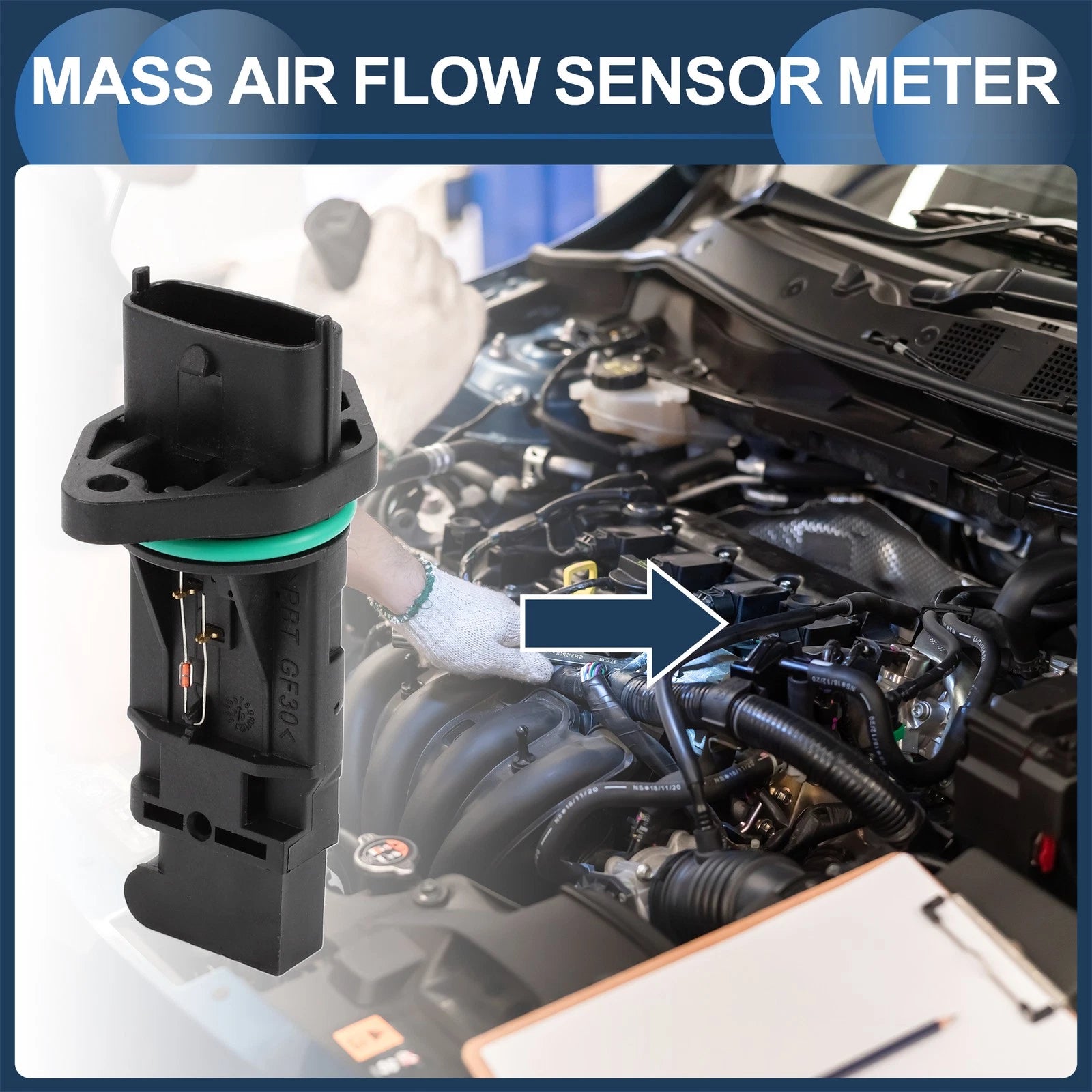 Mass Air Flow Sensor Replacement for Alfa Romeo GT (2003–2010)