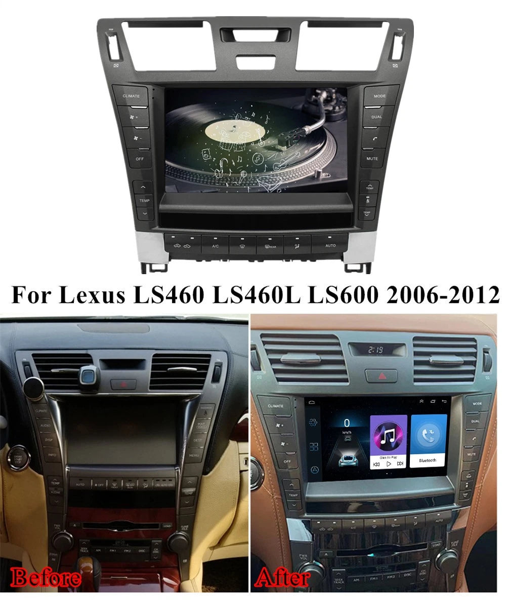 9'' Android Stereo Radio Head Unit for Lexus LS460 LS460L LS600 (2006–2012)