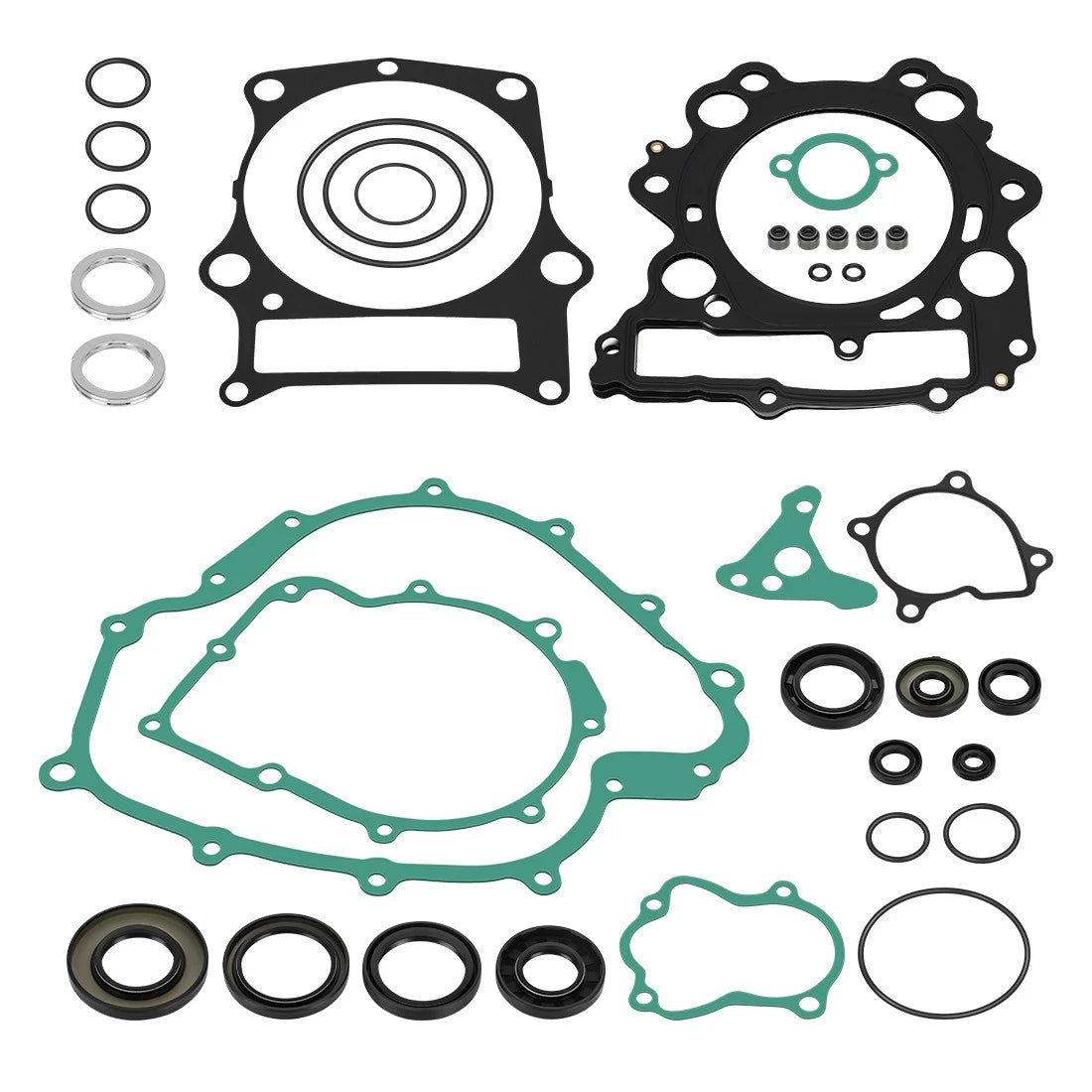 Complete Engine Top End Gasket Set for Yamaha Grizzly 660, Rhino 660 (2002–2008)