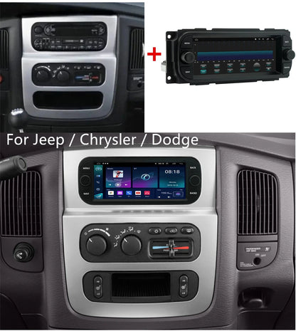 6.8'' Car Stereo GPS Navigation for Jeep Wrangler (2011–2018)