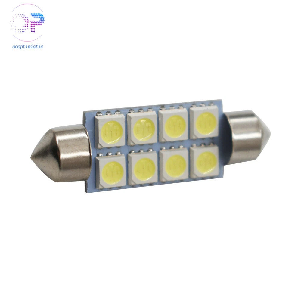 14X White LED Interior Light Package Kit for T10 & 31mm