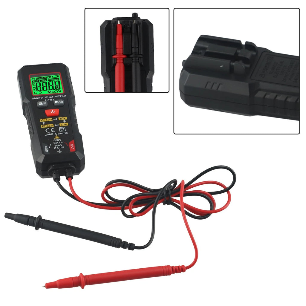HT93 Handheld Digital Multimeter with NCV Detection for Engineers