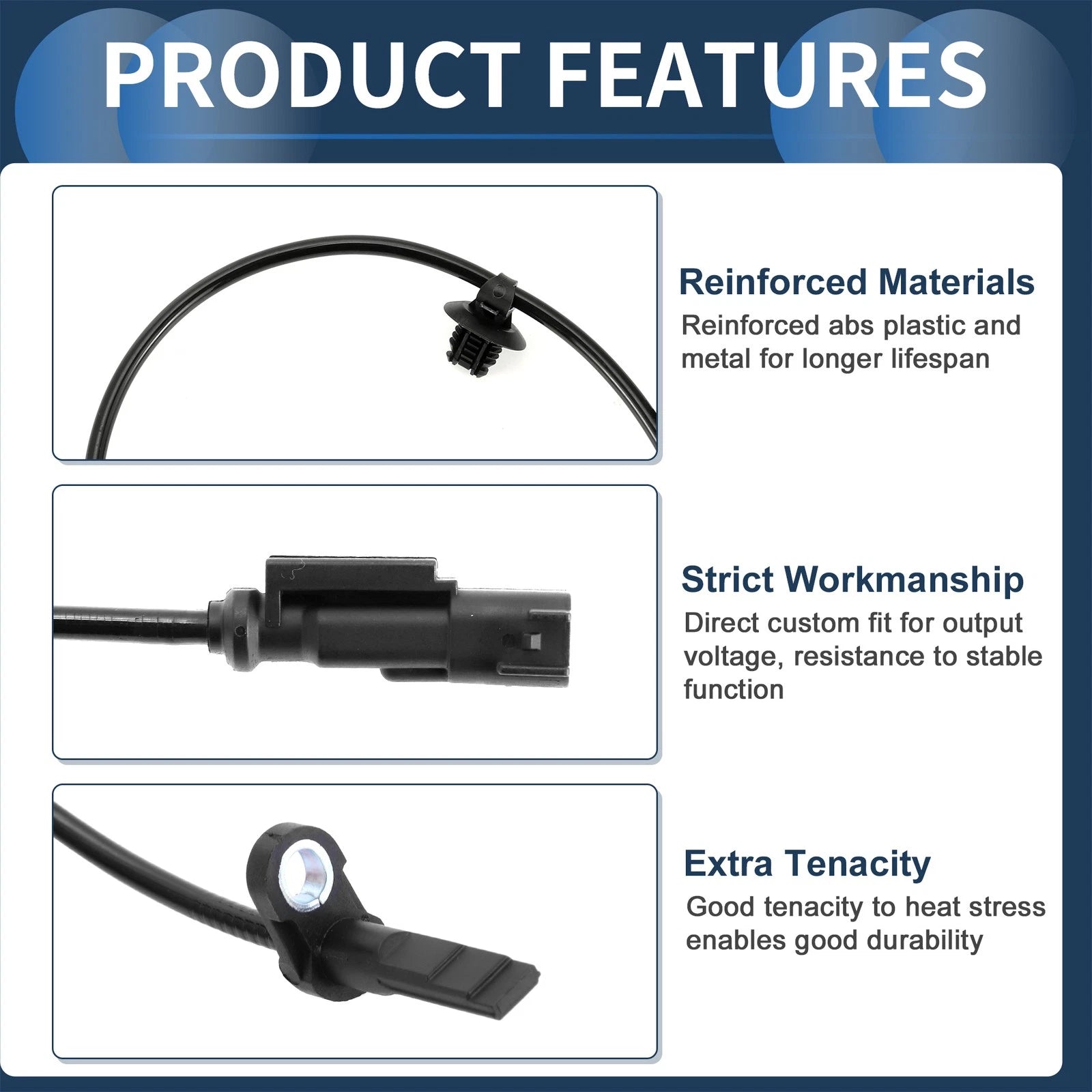 ABS Wheel Speed Sensor for Ford Mustang (2015–2020) FR3Z2C190B