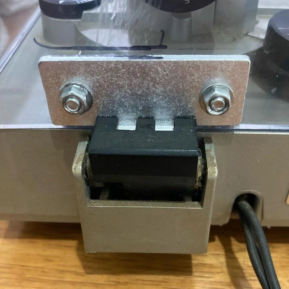 Dust Cover Hinge Kit for Technics SL-D2 (Aluminum Silver)