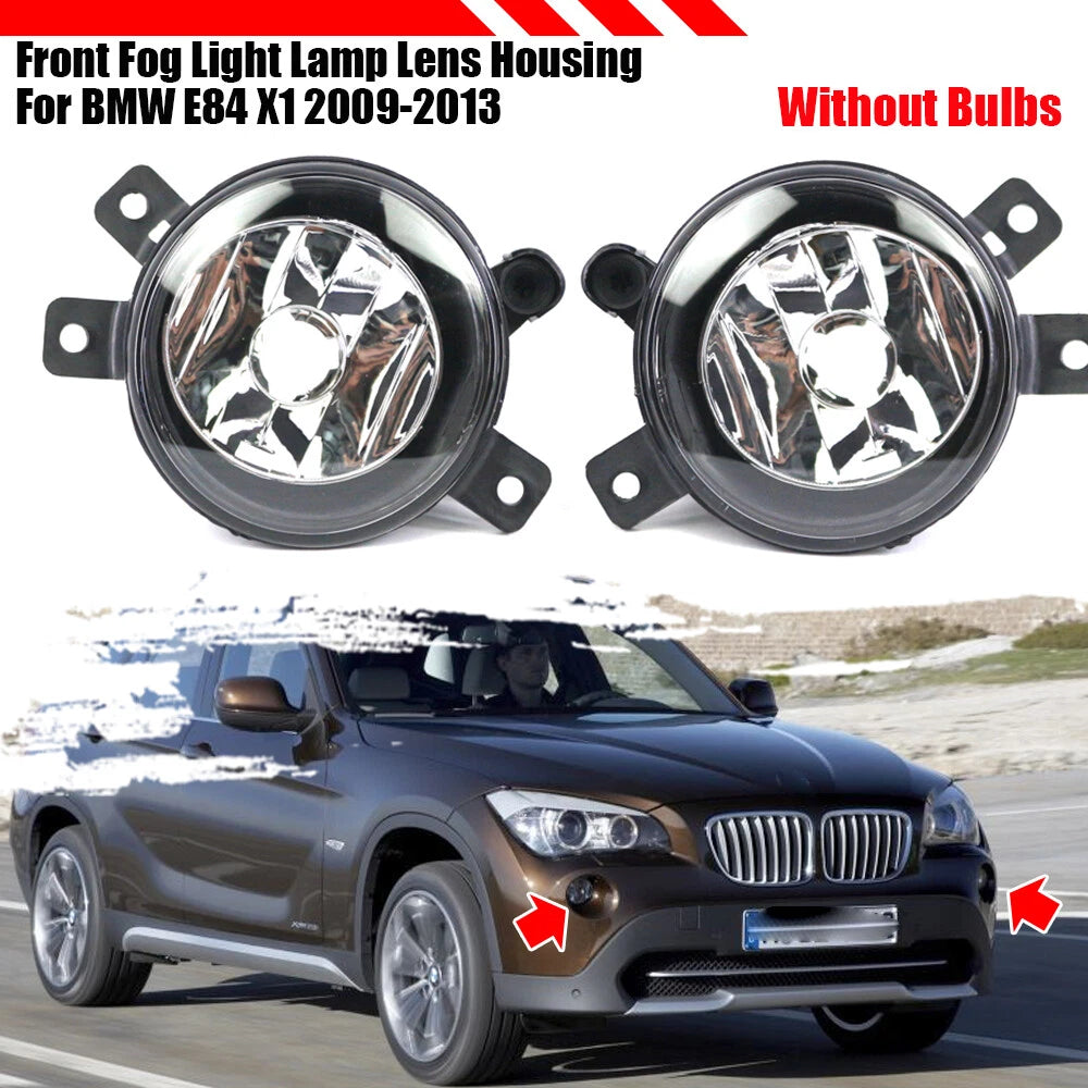 1x Front Fog Light Lamp Lens Housing for BMW E84 X1 (2009–2013)