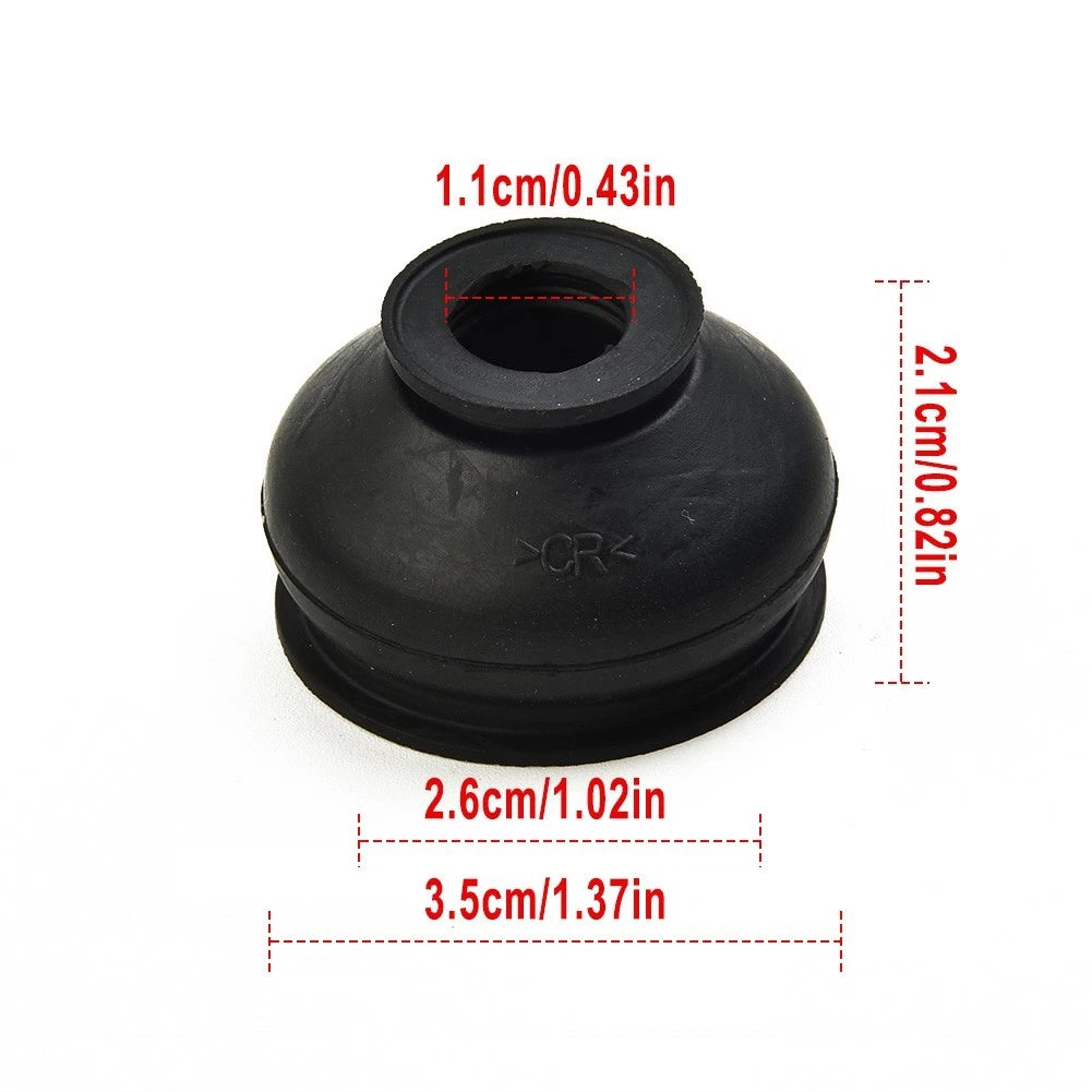 6pcs Tie Rod End Ball Joint Dust Boots for Universal Applications