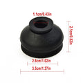 6pcs Tie Rod End Ball Joint Dust Boots for Universal Applications