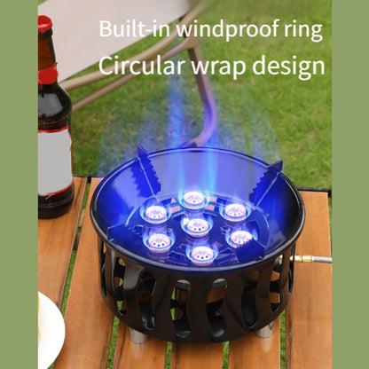 Portable Gas Burner for Camping Trip (19800W)