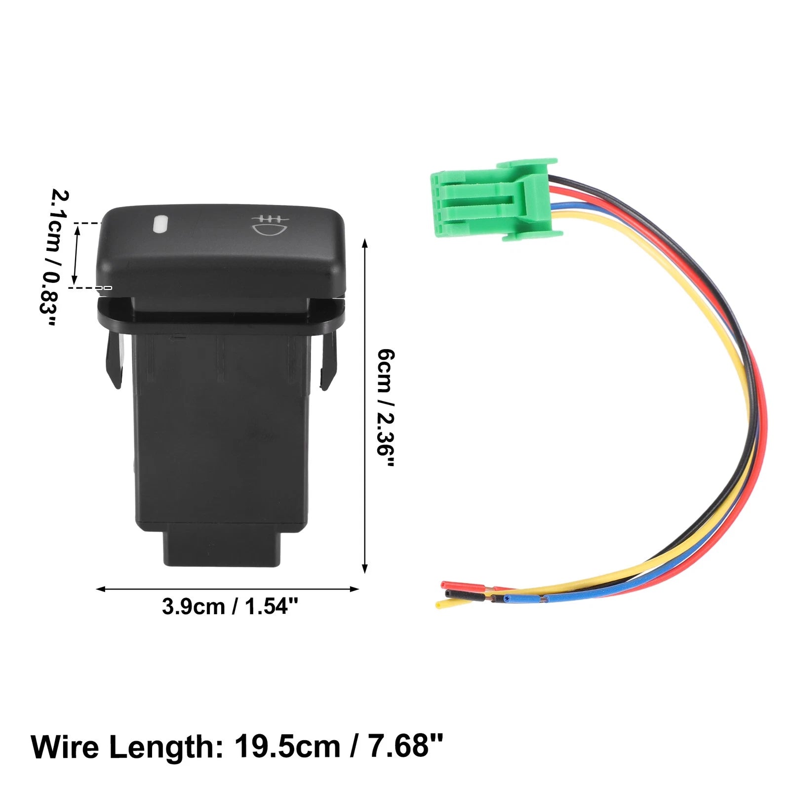 Rear Fog Light Switch Replacement for Toyota Alphard ANH10 (2003–2008)