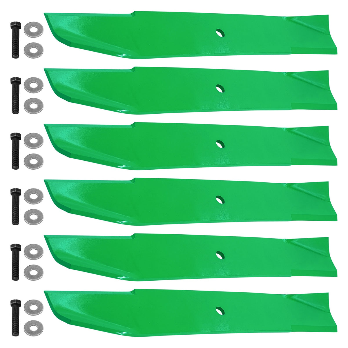 Deck Blade and Bolt Replacement for Toro Z149 Z150 Z153 (2008–2010)