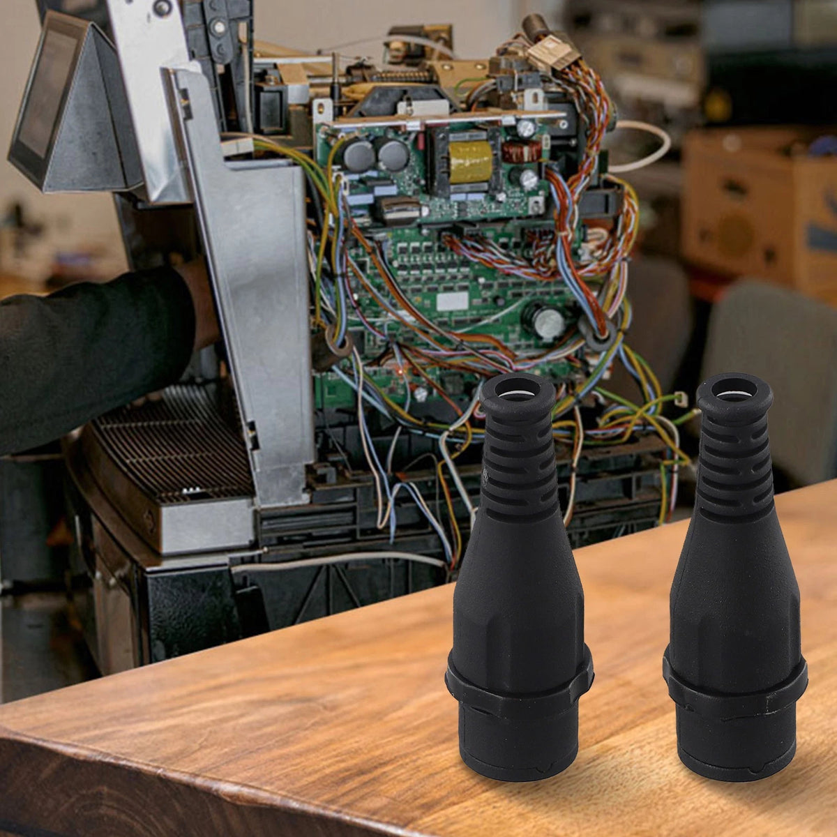 Set of 2 BNC Male Adapters for Seamless Connectivity