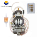 PWK38 Carburetor and Air Filter for Yamaha YZ250 (1978–2002), YZ465 (1980–1981)