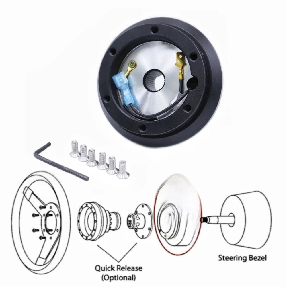 Aftermarket Quick Release Installation Steering Hub Adapter Lightweight 397g