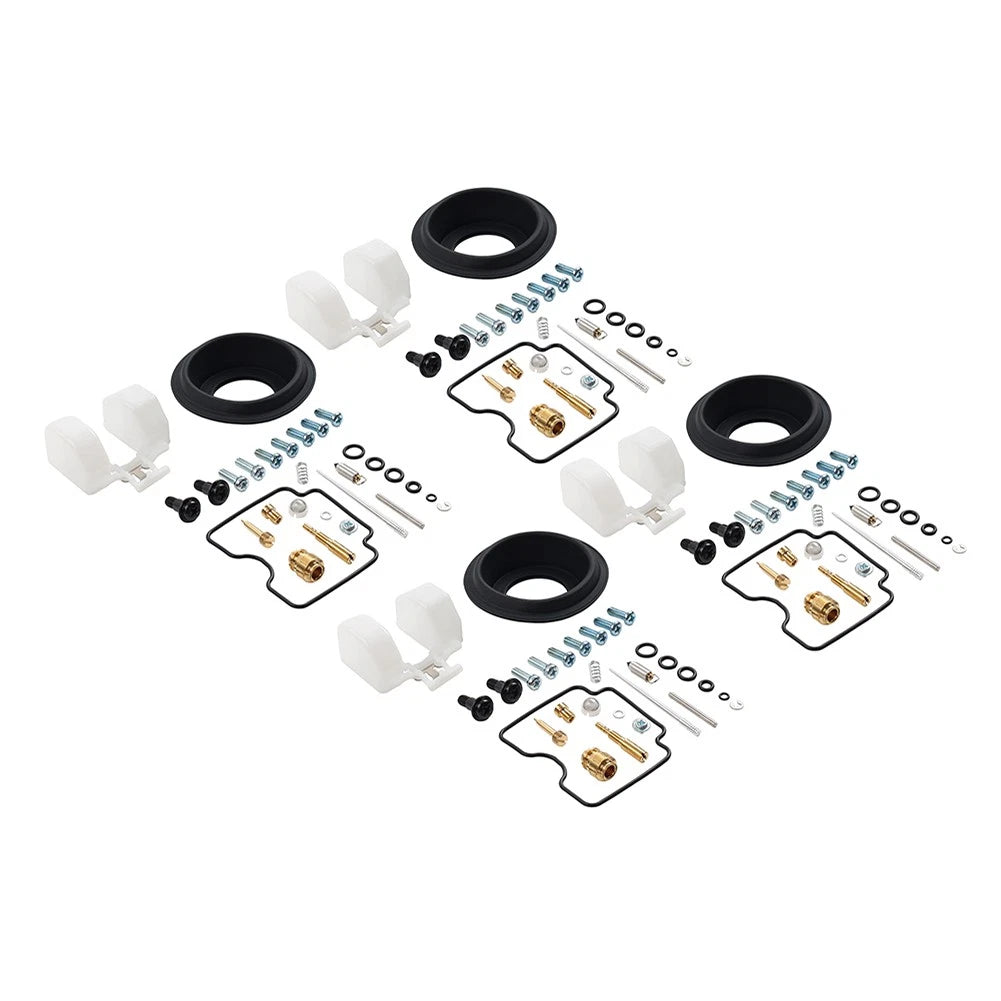 4X Carburetor Repair Kit for Yamaha XVS1100/XVS1100A (1999–2009)