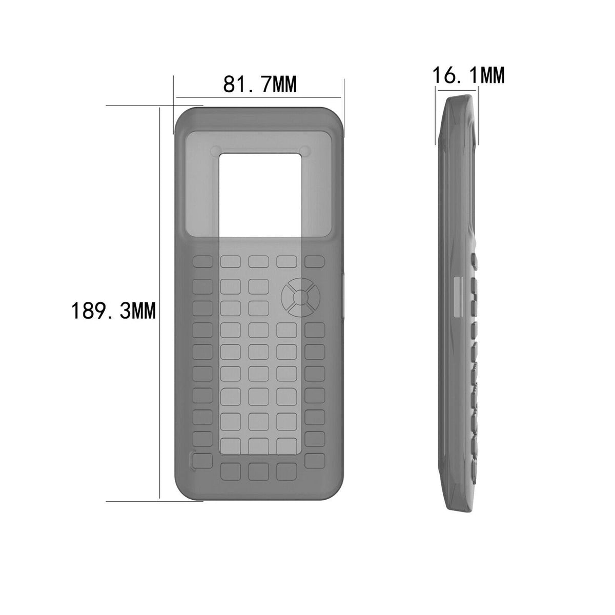 4-Color Case Cover Shell for Texas Instruments TI-84 Plus CE (2015–2023)