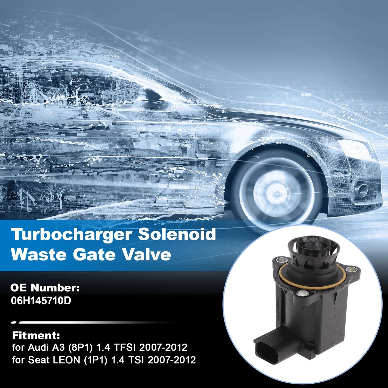 Turbo Pressure Solenoid Valve Replacement for Audi A3 1.4 TFSI (2007–2012)