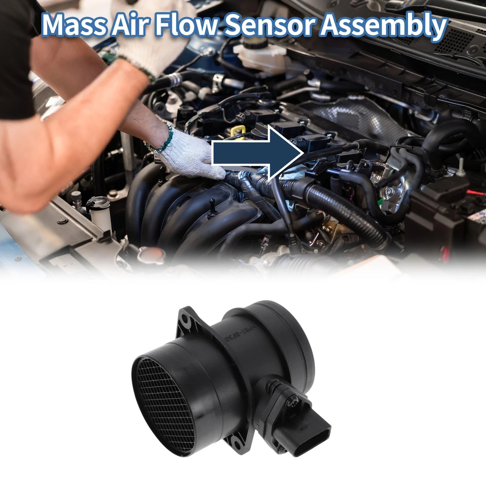 Mass Air Flow Sensor Assembly No. 071906461AX for Audi A3 (1996–2003)