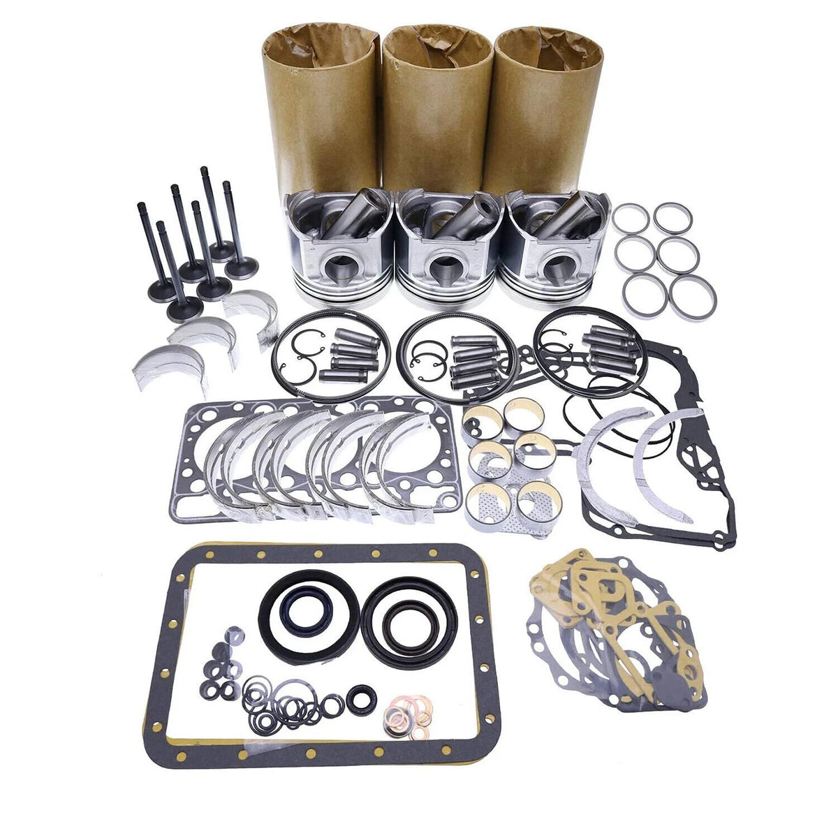 Rebuild Kit for Kubota D722 Engine B7300HSD B7400HSD BX1800D BX1850D BX1860D