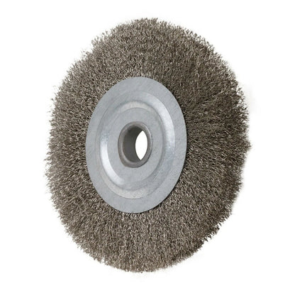 Wire Wheel Brush for Rust Removal (Flat Crimped)