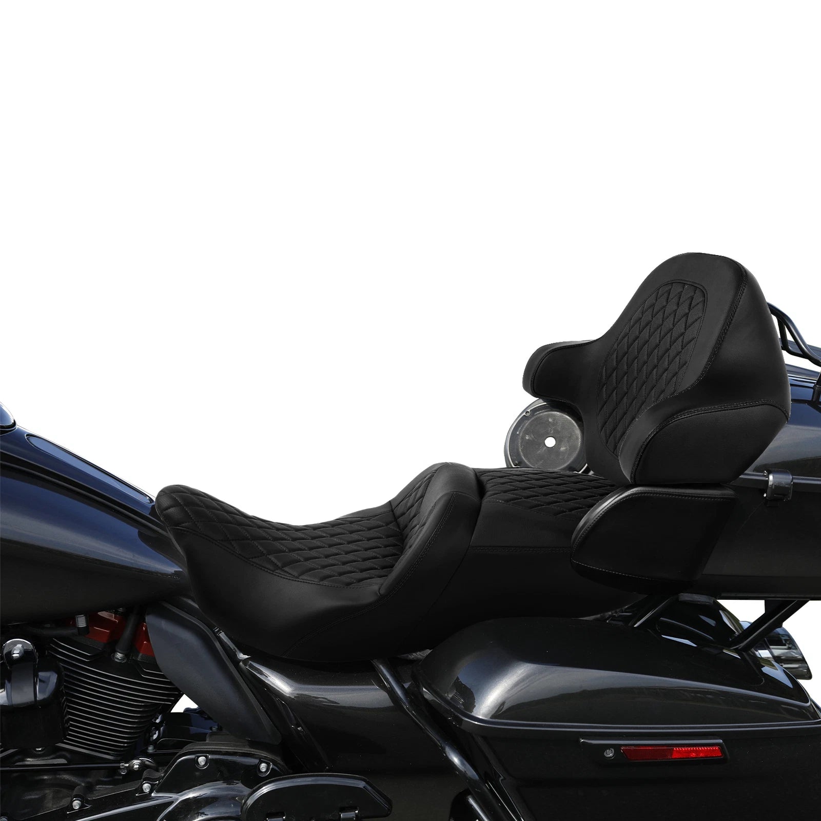 Gel Seat Backrest for Harley Electra Glide (2014–2023)
