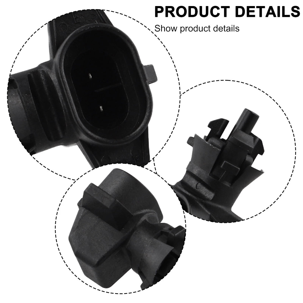 7) Black Air Temperature Sensor for Opel For Vauxhall Stable and Reliable