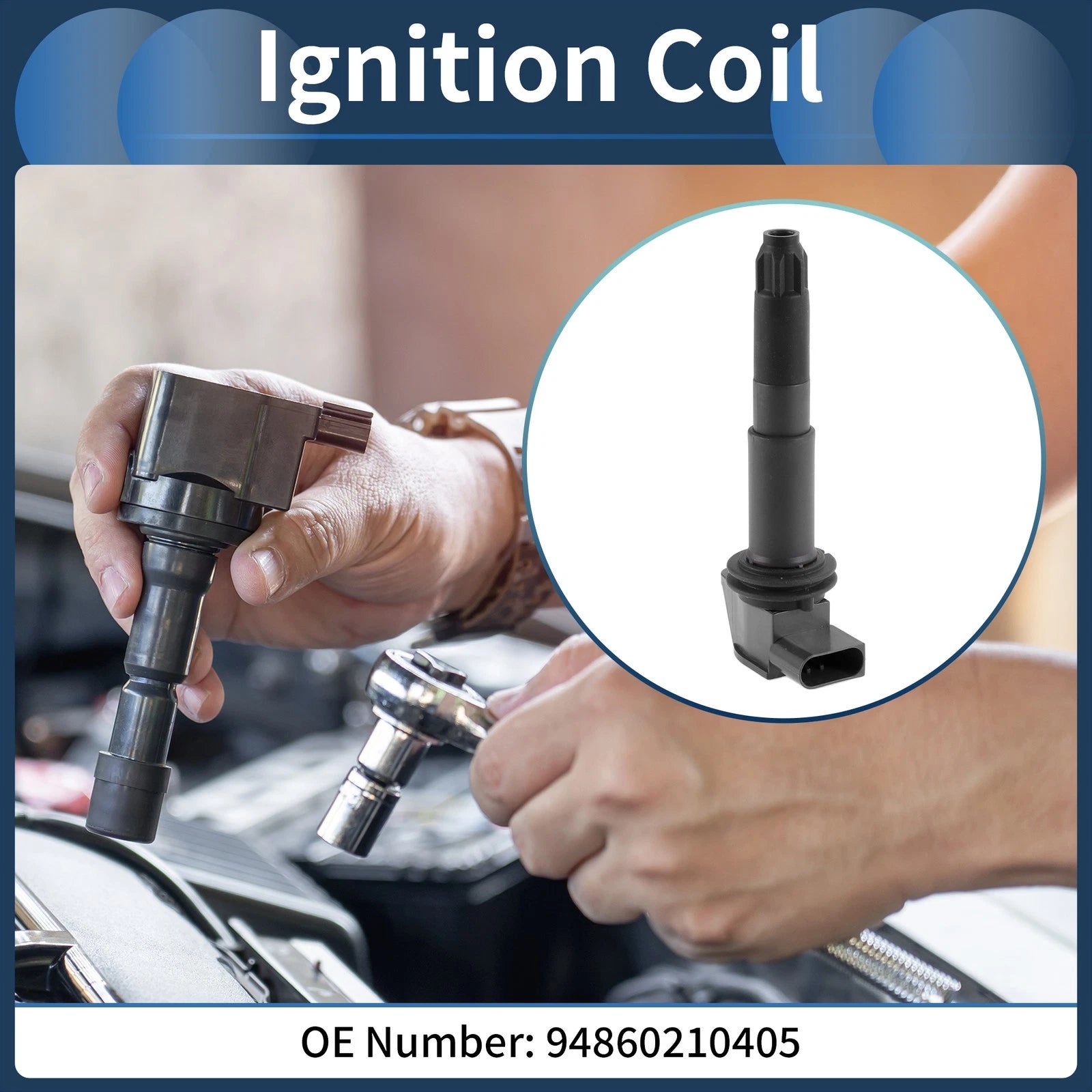 Ignition Coil Pack No. 94860210405 for Porsche Cayenne (2003–2006)