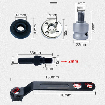 Set of 4 Angle Grinder Four Claw Wrenches for Hand Drills