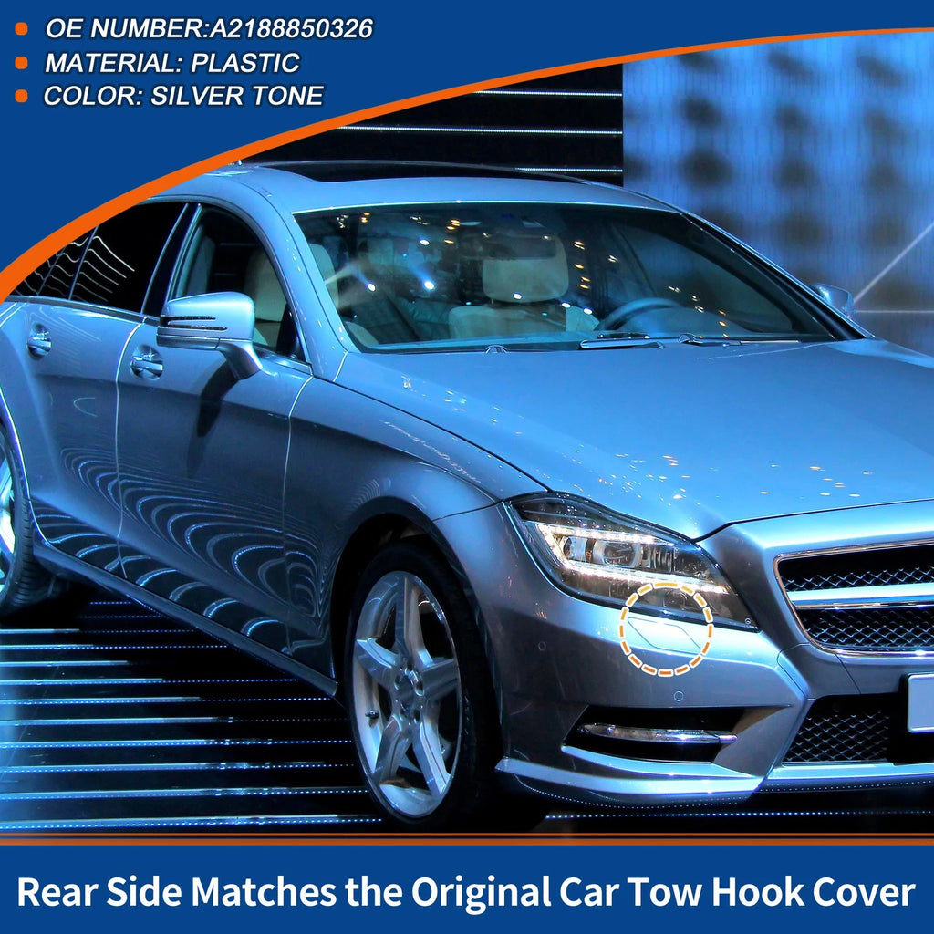 Front Tow Hook Cover Replacement for Mercedes-Benz CLS-Class (2011–2018)