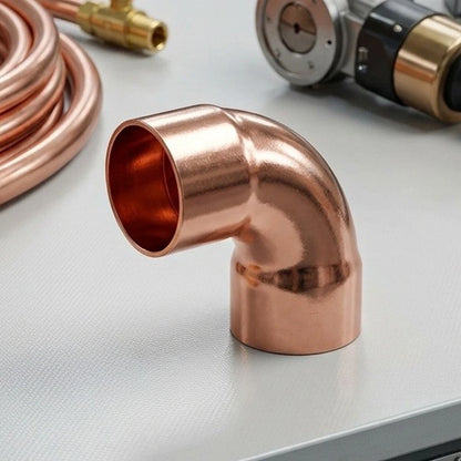 10X 90 Degree Copper Sweat Elbow Fitting for Car Truck RV HVAC Systems