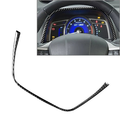 Carbon Fiber Dashboard Instrument Trim for Honda Civic (2006–2011)