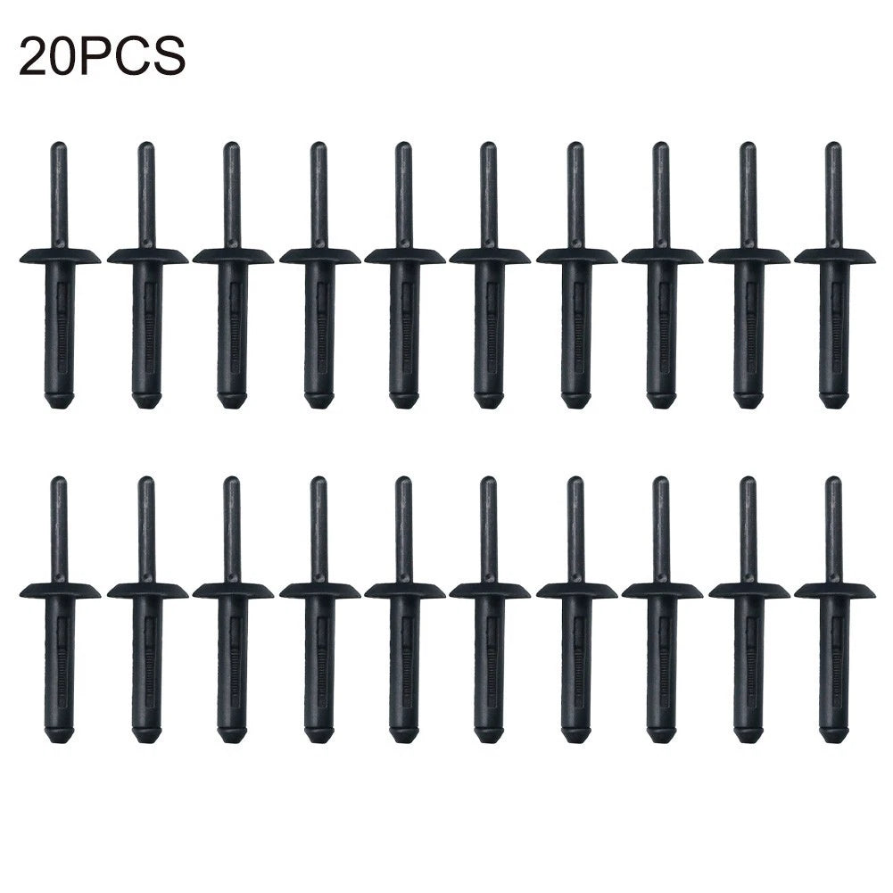 20X Nylon Trim Fasteners for Jeep Dodge (No Known Part Numbers)