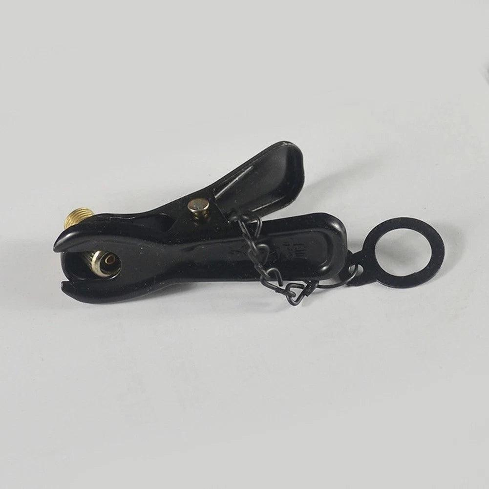 Metal Clip-On Inflator Nozzle for British Valves on Bikes and Inflatables