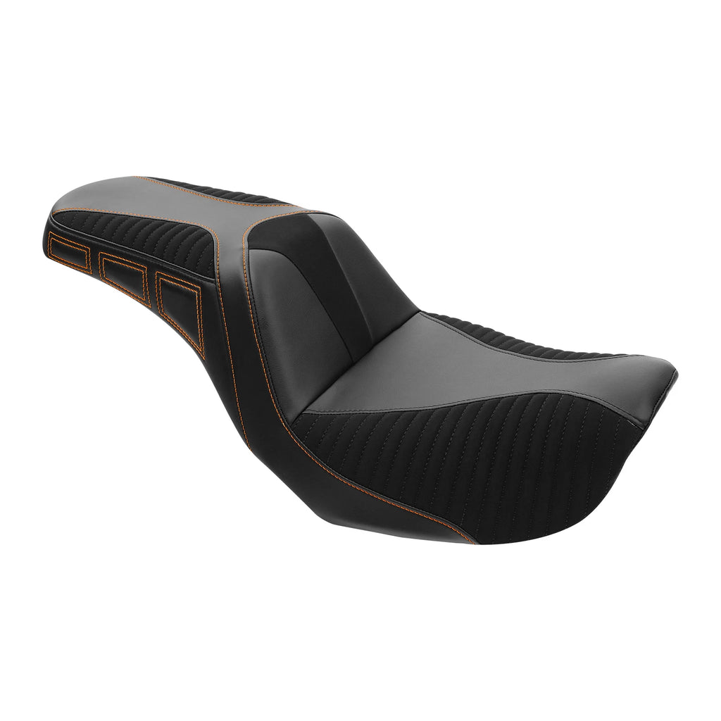 Driver Passenger Seat for Harley Dyna Super Wide Glide (2006–2017)